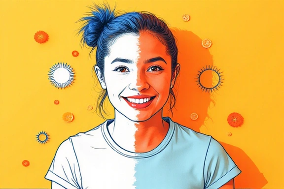 Marta L. po transformacji, wyglądająca zdrowiej i szczęśliwiej.